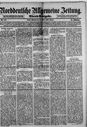 Norddeutsche allgemeine Zeitung on Mar 24, 1886