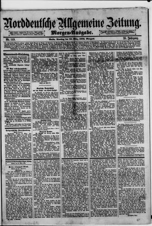 Norddeutsche allgemeine Zeitung vom 30.03.1886