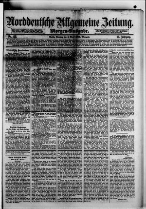 Norddeutsche allgemeine Zeitung vom 04.04.1886