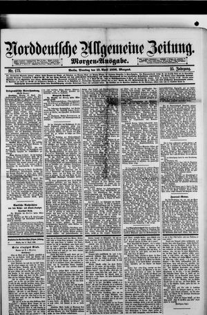 Norddeutsche allgemeine Zeitung vom 13.04.1886