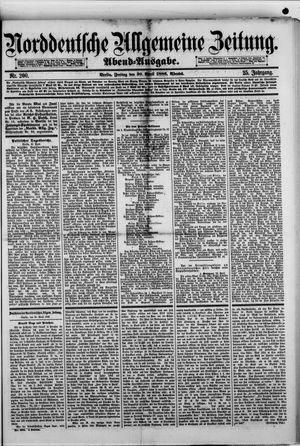 Norddeutsche allgemeine Zeitung vom 30.04.1886