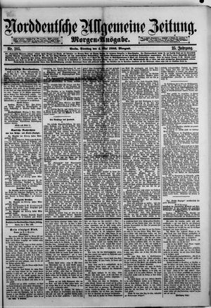 Norddeutsche allgemeine Zeitung on May 4, 1886