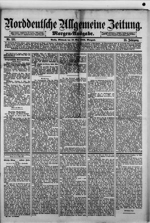 Norddeutsche allgemeine Zeitung on May 19, 1886
