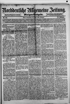 Norddeutsche allgemeine Zeitung on Jun 3, 1886