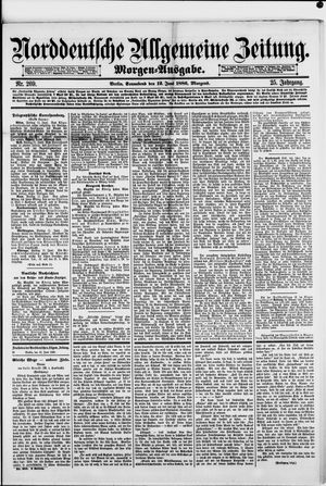 Norddeutsche allgemeine Zeitung vom 12.06.1886