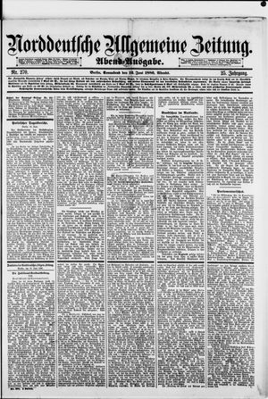 Norddeutsche allgemeine Zeitung vom 12.06.1886