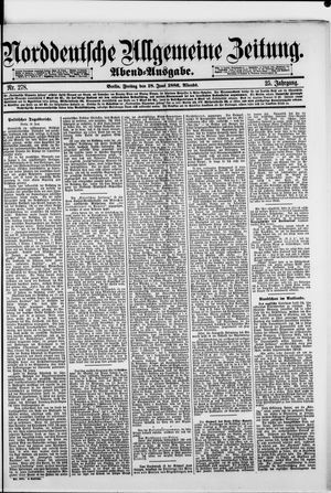 Norddeutsche allgemeine Zeitung on Jun 18, 1886