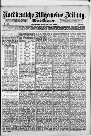 Norddeutsche allgemeine Zeitung on Jun 23, 1886