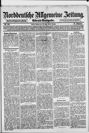 Norddeutsche allgemeine Zeitung vom 25.06.1886