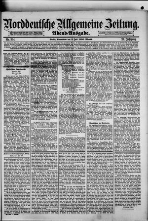 Norddeutsche allgemeine Zeitung vom 03.07.1886