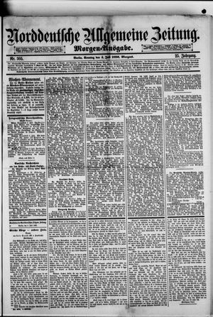 Norddeutsche allgemeine Zeitung on Jul 4, 1886