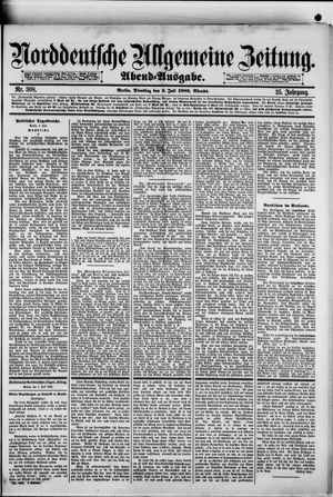 Norddeutsche allgemeine Zeitung on Jul 6, 1886