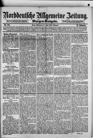Norddeutsche allgemeine Zeitung vom 07.07.1886