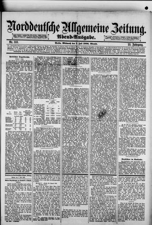 Norddeutsche allgemeine Zeitung vom 07.07.1886