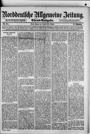 Norddeutsche allgemeine Zeitung vom 09.07.1886
