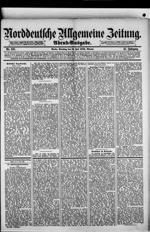 Norddeutsche allgemeine Zeitung vom 13.07.1886
