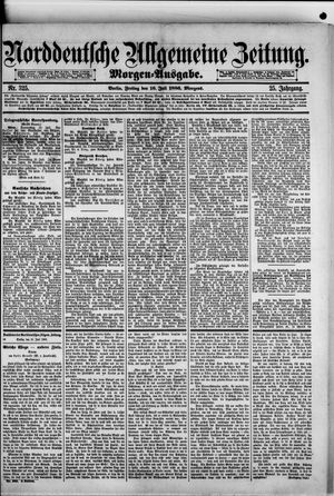 Norddeutsche allgemeine Zeitung vom 16.07.1886