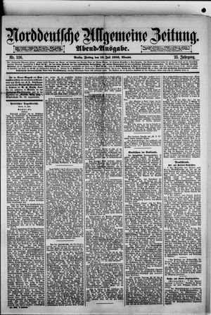 Norddeutsche allgemeine Zeitung vom 16.07.1886