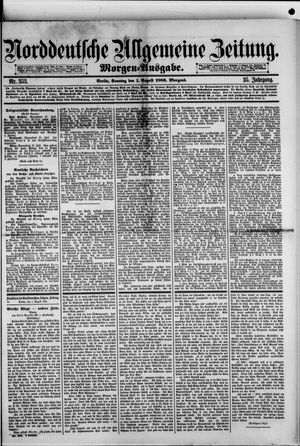 Norddeutsche allgemeine Zeitung vom 01.08.1886