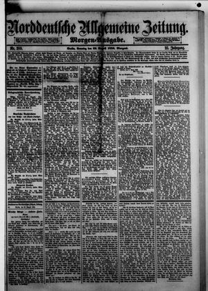 Norddeutsche allgemeine Zeitung vom 22.08.1886