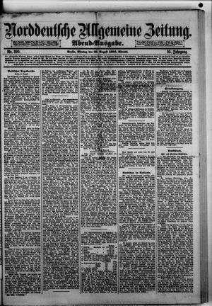 Norddeutsche allgemeine Zeitung vom 23.08.1886