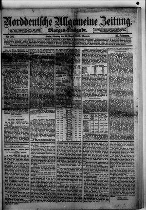 Norddeutsche allgemeine Zeitung vom 24.08.1886