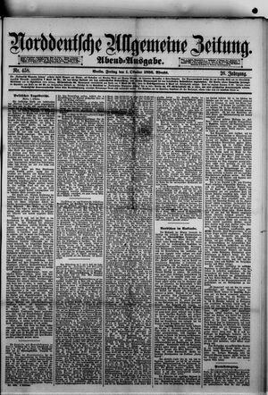 Norddeutsche allgemeine Zeitung vom 01.10.1886