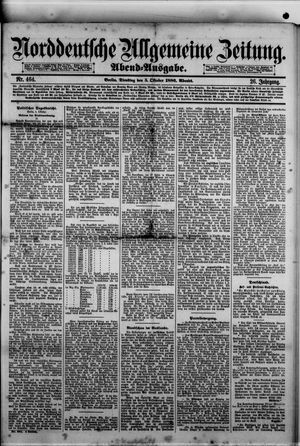 Norddeutsche allgemeine Zeitung vom 05.10.1886