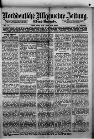 Norddeutsche allgemeine Zeitung vom 08.10.1886