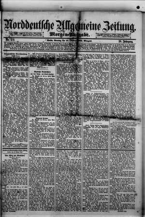 Norddeutsche allgemeine Zeitung vom 10.10.1886