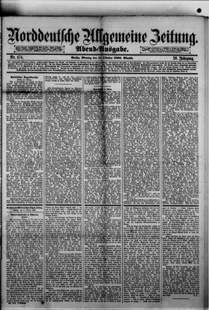 Norddeutsche allgemeine Zeitung vom 11.10.1886