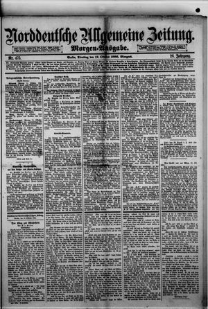 Norddeutsche allgemeine Zeitung vom 12.10.1886