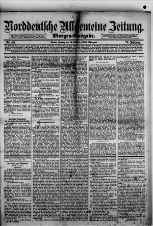 Norddeutsche allgemeine Zeitung vom 15.10.1886