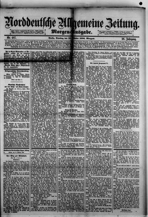 Norddeutsche allgemeine Zeitung vom 19.10.1886