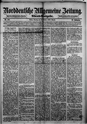 Norddeutsche allgemeine Zeitung vom 19.10.1886