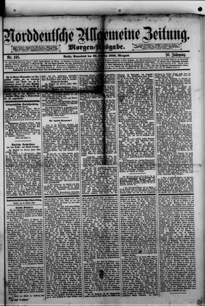 Norddeutsche allgemeine Zeitung vom 23.10.1886