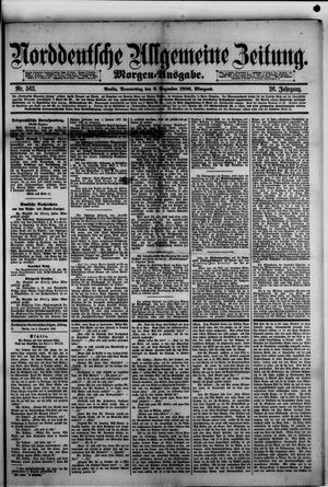 Norddeutsche allgemeine Zeitung vom 02.12.1886