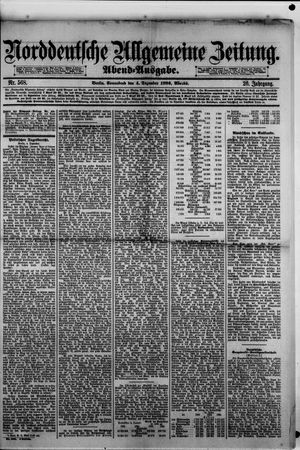 Norddeutsche allgemeine Zeitung vom 04.12.1886