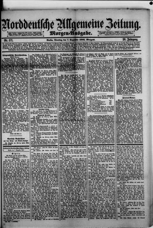 Norddeutsche allgemeine Zeitung vom 07.12.1886