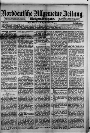 Norddeutsche allgemeine Zeitung vom 08.12.1886