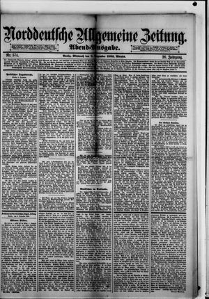 Norddeutsche allgemeine Zeitung vom 08.12.1886