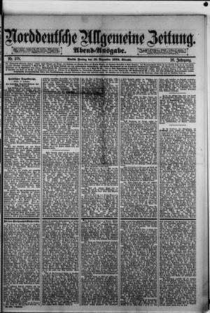 Norddeutsche allgemeine Zeitung vom 10.12.1886