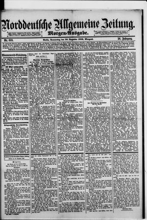Norddeutsche allgemeine Zeitung vom 30.12.1886