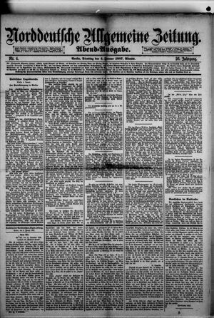 Norddeutsche allgemeine Zeitung on Jan 4, 1887