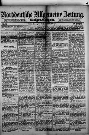 Norddeutsche allgemeine Zeitung on Jan 11, 1887
