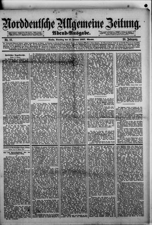 Norddeutsche allgemeine Zeitung vom 11.01.1887