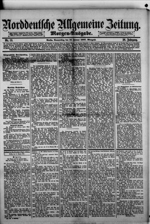 Norddeutsche allgemeine Zeitung vom 13.01.1887