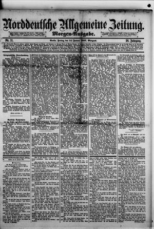 Norddeutsche allgemeine Zeitung vom 14.01.1887