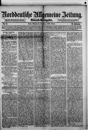 Norddeutsche allgemeine Zeitung vom 19.01.1887