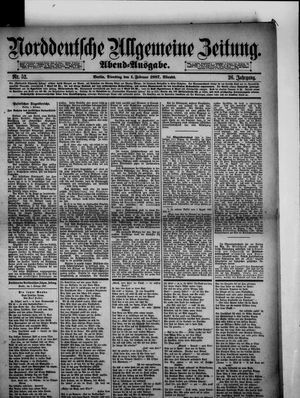 Norddeutsche allgemeine Zeitung vom 01.02.1887